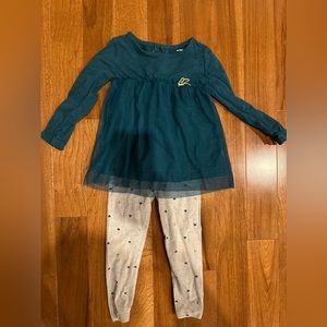 Adorable 4T Girls’ Denim Jacket Set